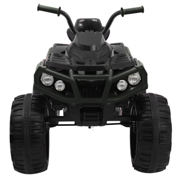 Quad ATV na akumulator dla dzieci Czarny + Koła EVA + Radio MP3 + LED + Wolny Start